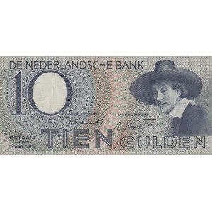 Netherlands, 10 Gulden , 1948, VF, p59