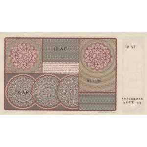 Netherlands, 25 Gulden, 1943, AUNC(-), p60