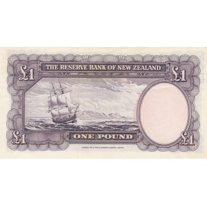 New Zealand, 1 Pound, 1960/1967, XF, p159d