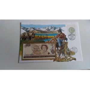 New Zealand, 1 Dollar, 1981/92, UNC, p169b, FOLDER