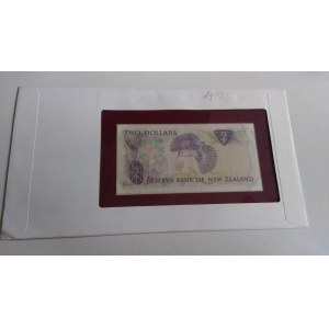 New Zealand, 2 Dollars, 1981/92, UNC, p170a, FOLDER