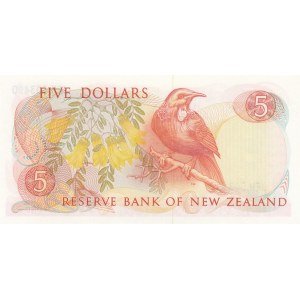 New Zealand, 5 Dollars, 1981/1985, UNC, p171a