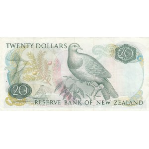 New Zealand, 20 Dollars, 1981/1985, VF, p173a