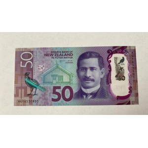 New Zealand, 50 Dollars, 2016, UNC, p194