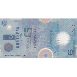 Northern Ireland, 5 Pounds, 1999, VF, p203a