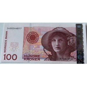 Norway, 100 Krone, 2003, UNC, p49a