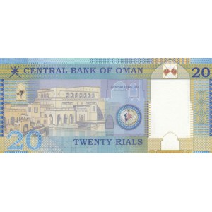 Oman, 20 Rials, 2010, UNC, p46