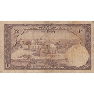 Pakistan, 10 Rupees, 1951, FINE, p13