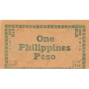 Philippines, 1 Peso, 1943, XF, pS661a
