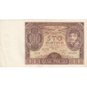 Poland, 100 Zlotych, 1934, XF, p75a