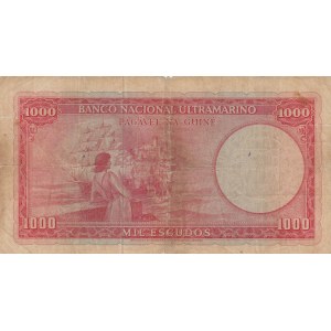 Portuguese Guınea, 1000 Escudos, 1964, FINE, p43a