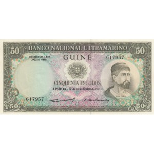 Portuguese Guınea, 50 Escudos, 1971, UNC, p44