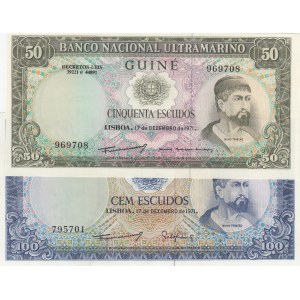 Portuguese Guinea,  Total 2 banknotes