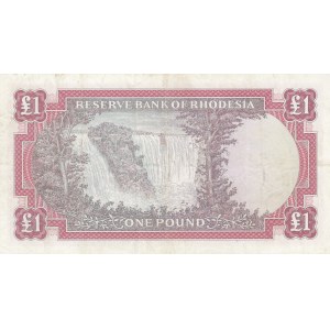 Rhodesia, 1 Pound, 1968, VF, p28d