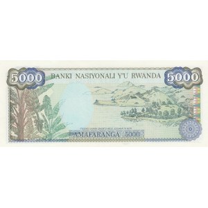 Rwanda, 5.000 Francs, 1988, UNC (-), p22