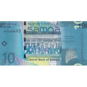 Samoa, 10 Tala, 2008, UNC, p39