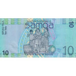 Samoa, 10 Tala, 2008, UNC, p39