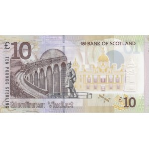 Scotland, 10 Pounds, 2016, UNC, p131