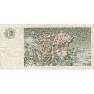 Scotland, 1 Pound, 1987, VF, p211d