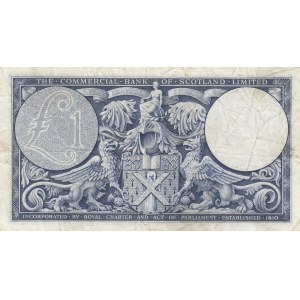Scotland, 1 Pound, 1958, VF, pS336