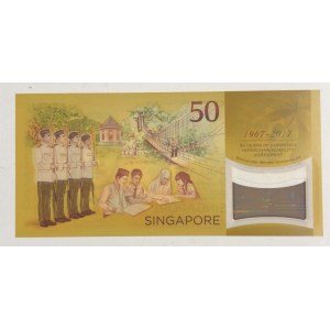 Singapore, 50 Dollars, 2017, UNC, p62