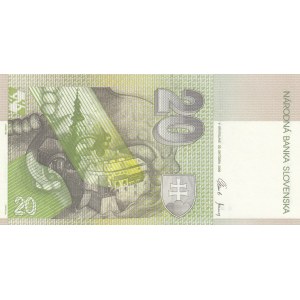 Slovakia, 20 Korun, 2006, UNC, p20g