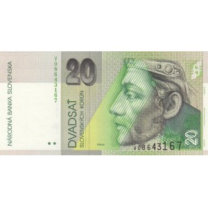 Slovakia, 20 Korun, 2006, UNC, p20g