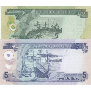 Solomon Islands,  Total 2 banknotes