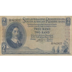 South Africa, 2 Rand, 1962/1965, VF, p105b