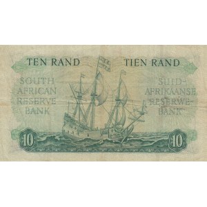 South Africa, 10 Rand, 1961/65, VF, p107a