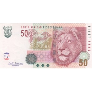 South Africa, 50 Rand, 2005/2010, XF, p130b