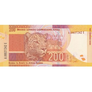 South Africa, 200 Rand, 2013-2016, UNC, p142a