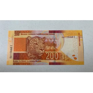South Africa, 200 Rands, 2018, AUNC, p147