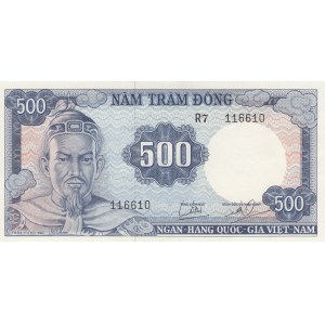 South Vietnam, 500 Dong, 1966, UNC, p23a