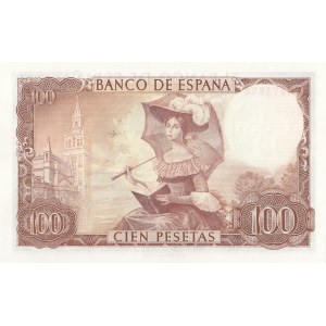 Spain, 100 Pesetas, 1965, UNC, p150