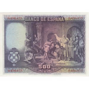 Spain, 500 Pesetas, 1928, UNC, p77