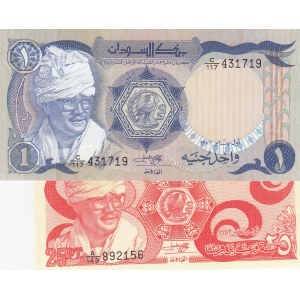 Sudan,  Total 2 different banknotes