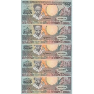 Suriname, 250 Gulden , 1988, UNC, p134