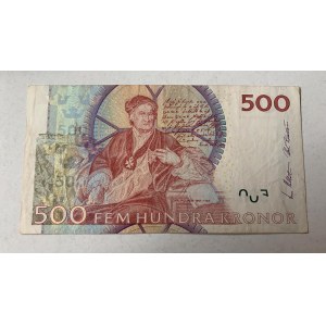 Sweden, 500 Kronor, 2007, XF, p66a