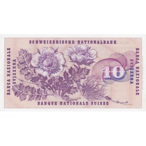 Switzerland, 10 Franken, 1969, UNC, p45o