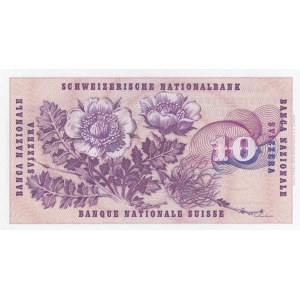 Switzerland, 10 Franken, 1972, UNC, p45r