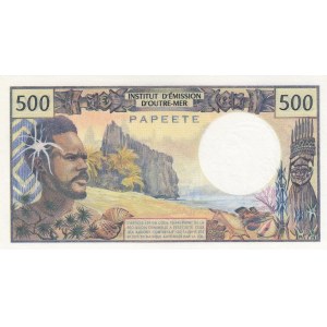 Tahiti, 500 Francs, 1977, UNC, p25b2