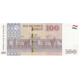 Tajikistan, 100 Somoni, 2017, UNC, p26