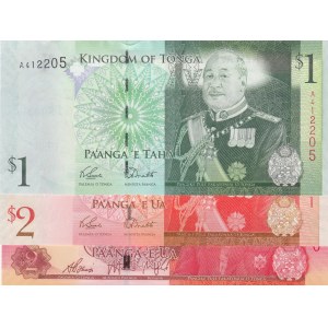 Tonga,  Total 3 banknotes