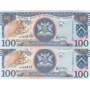 Trinidad and Tobago, 100 Dollars, 2006, UNC, p51a