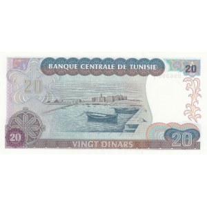 Tunisia, 20 Dinars, 1980, UNC, p77