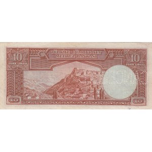 Turkey, 10 Lira , 1938, UNC, p128, SPECIMEN