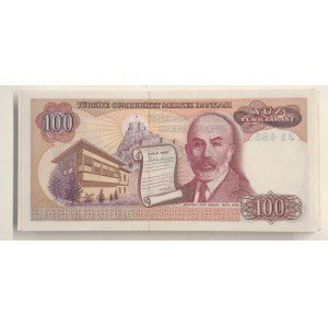 Turkey, 100 Lira, 1984, UNC (-), p194, 7.EMISSION