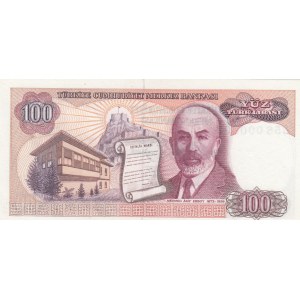 Turkey, 100 Lira, 1984, UNC, p194, 7. Emission