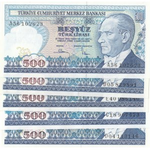 Turkey, 500 Lira, 1983/84, UNC, p195,